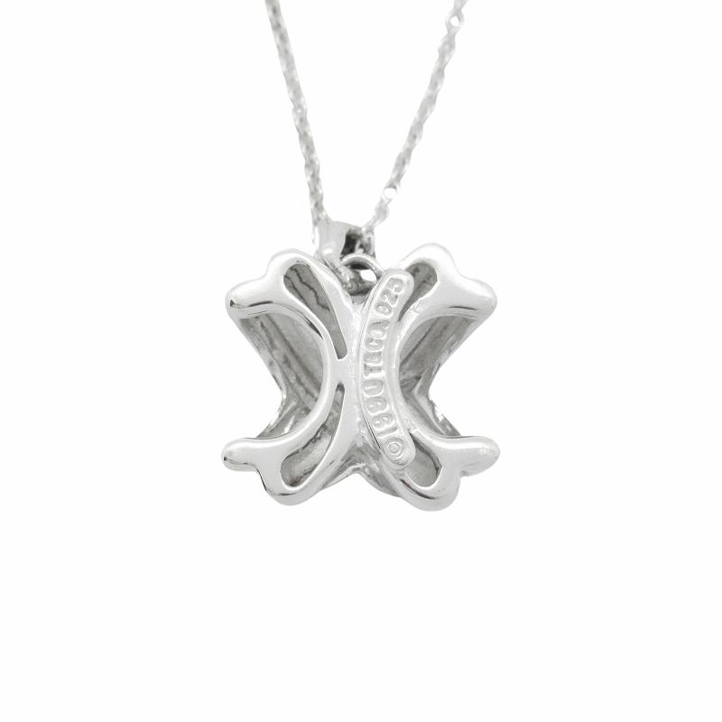 美品 ティファニー シグネチャー クロス タイピン シルバー 925 Tiffany & Co. - 美品 ティファニー シグネチャークロス コンビ