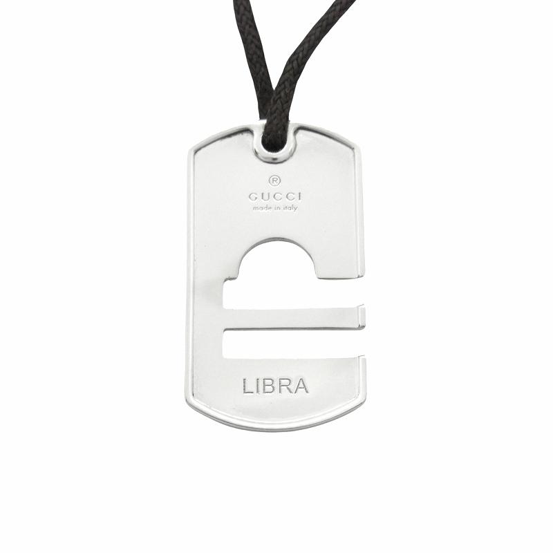 GUCCI 新品仕上げ済 極美品 グッチ てんびん座 星座 ネックレス  