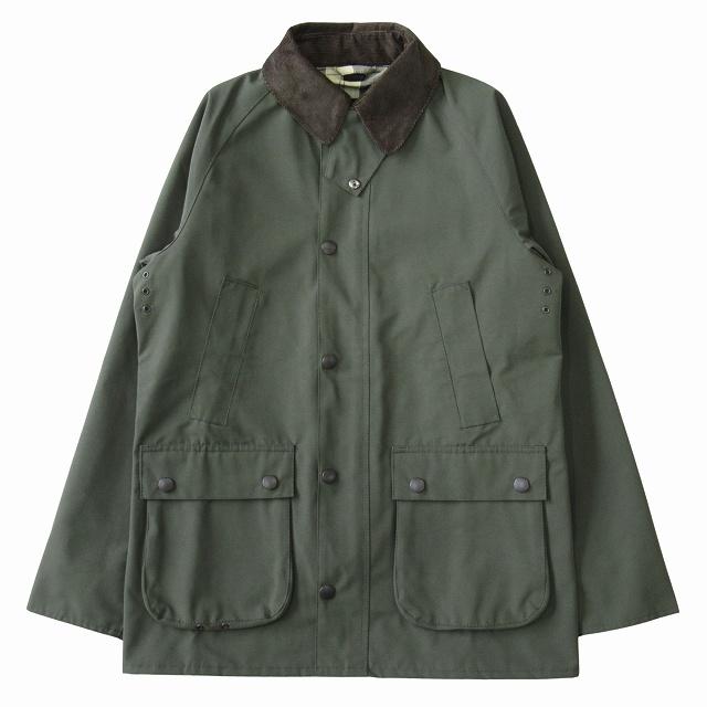 【極美品】バブアー　barbour ビデイル　ノンオイル　グリーン Barbour Bedale バブアービデイルノンオイル