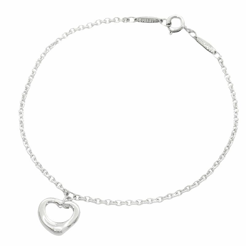 新品仕上げ済 新同 極美品 ティファニー オープンハート ブレスレット  