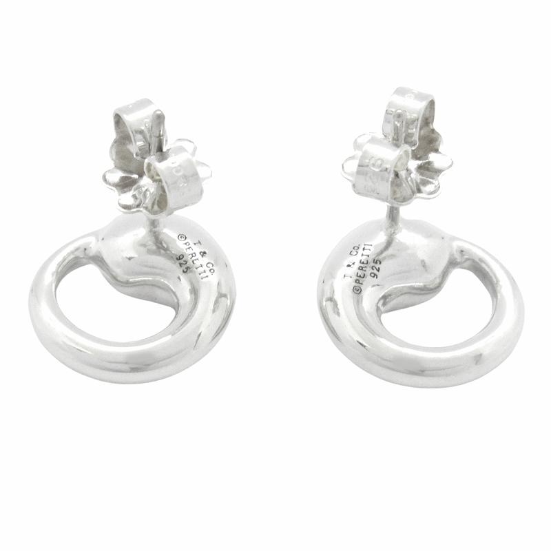 Tiffany&Co.　極美品　エターナルサークル　ピアス　sv925 Tiffany & Co. - 美品 ティファニー エターナルサークル ピアス