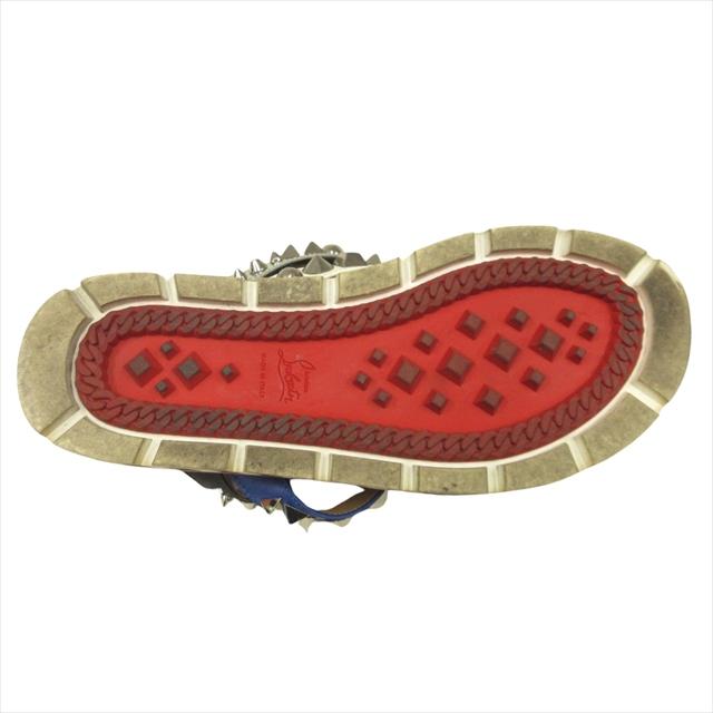 クリスチャンルブタン アポロビーチ スタッズ サンダル 26cm クリスチャンルブタン アポロビーチ スタッズ サンダル 26cm メンズ