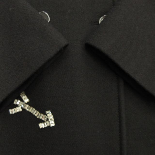 美品 14aw カルヴェン CARVEN アロー ダブル ハーフ コート ジャケット