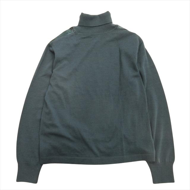 LEONARD 美品 レオナール ウール シルク タートルネック ニット 
