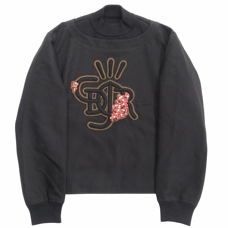 【中古】未使用品 22aw ディオール × トラヴィススコット カクタスジャック アノラック スウェット モックネック▽11 未使用品 22aw ディオール × トラヴィススコット カクタスジャック