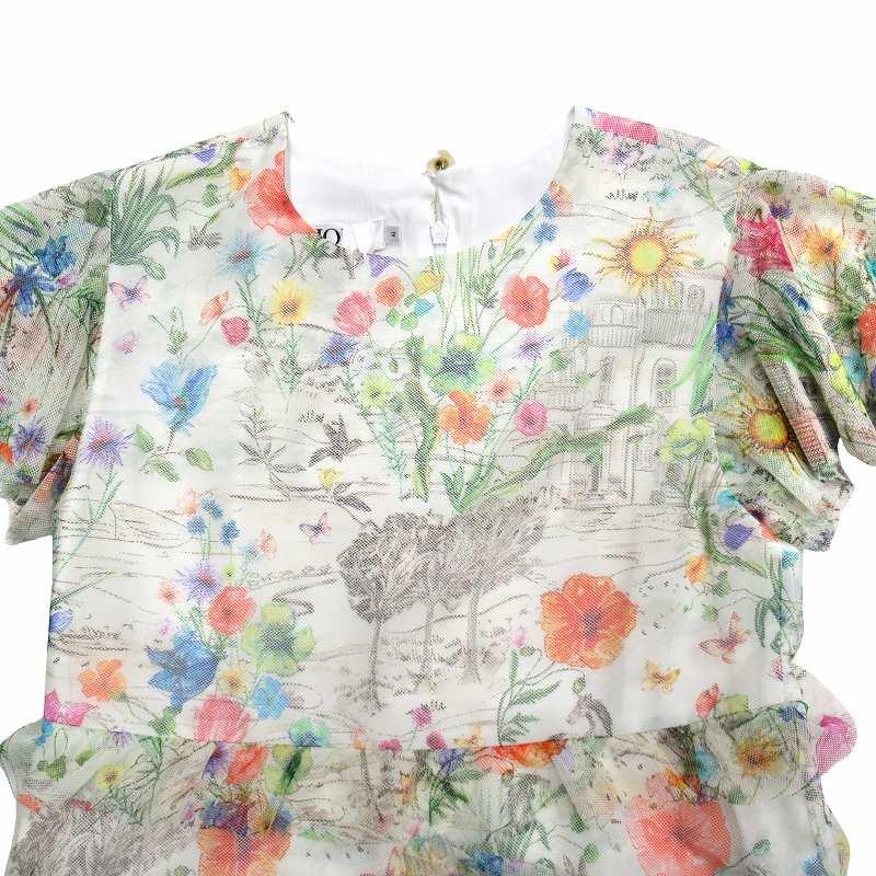 未使用品 クリスチャンディオール トワル ドゥ ジュイ フルール 花柄 