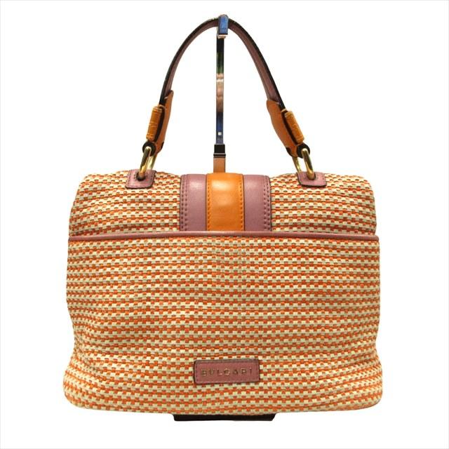 BVLGARI ブルガリ レオーニ 2way バッグ 鞄 ハンド トート ショルダー 
