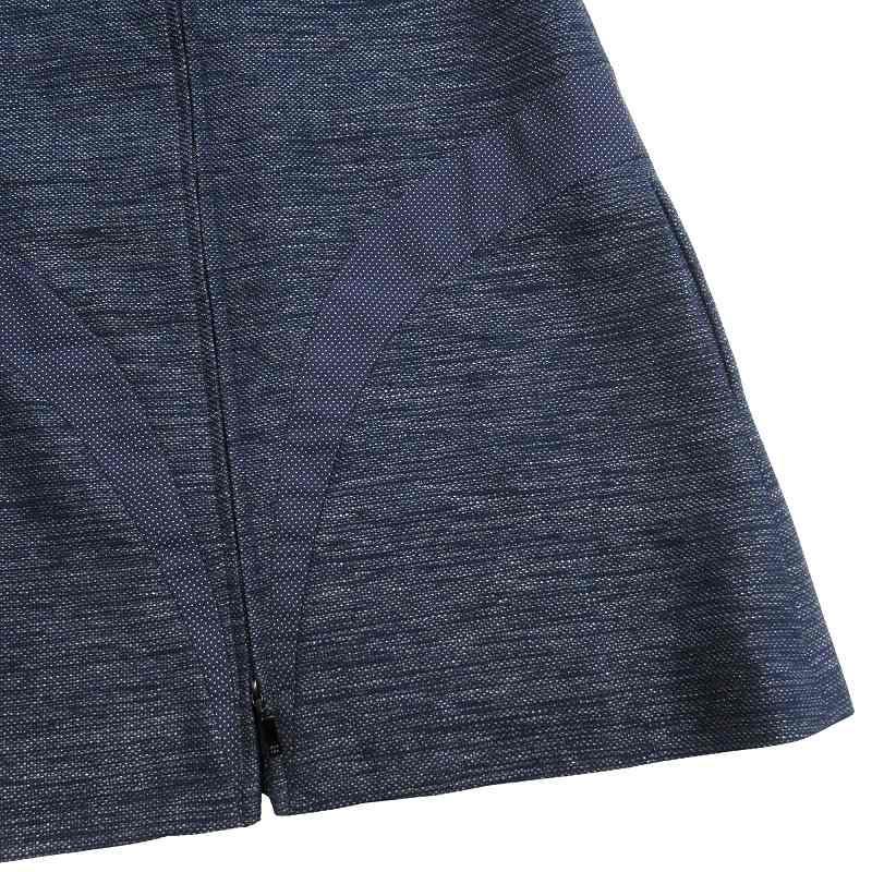 CHANEL（シャネル） 美品 13P デニム ワンピース ドレス ドット 切替