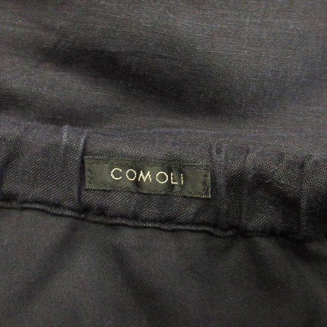 20ss コモリ COMOLI ヴィスコースリネン ドローストリングパンツ 