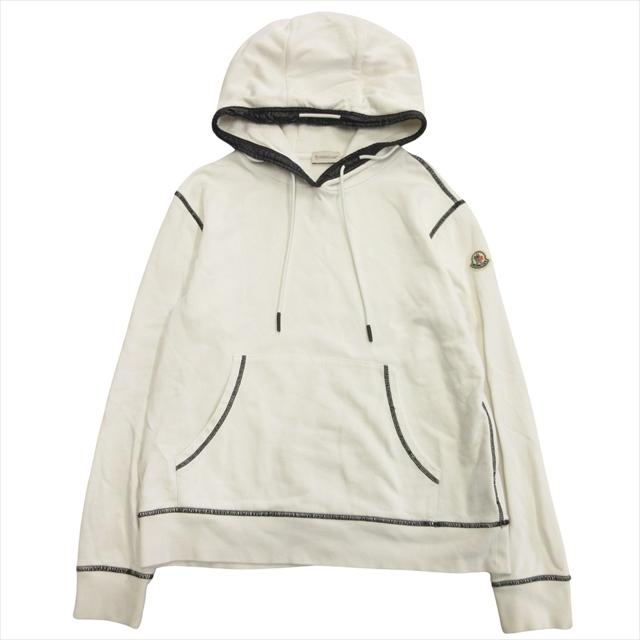 21aw モンクレール MONCLER MAGLIA CON CAPPUCCIO スウェット パーカー 