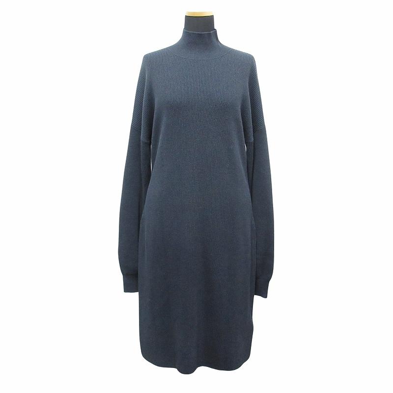 HERMES（エルメス） 美品 20aw セリエボタン ニット ロング ワンピース