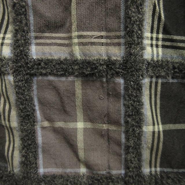 美品】ハート イッセイミヤケ シャツワンピース チャコールグレー 美品