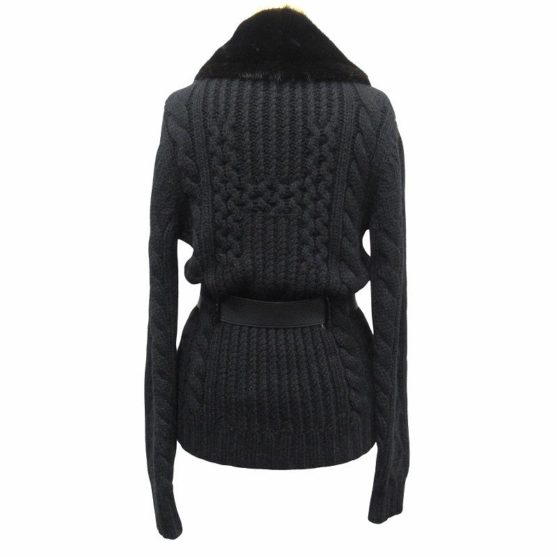 HERMES エルメス アルパカ ニット カーディガン