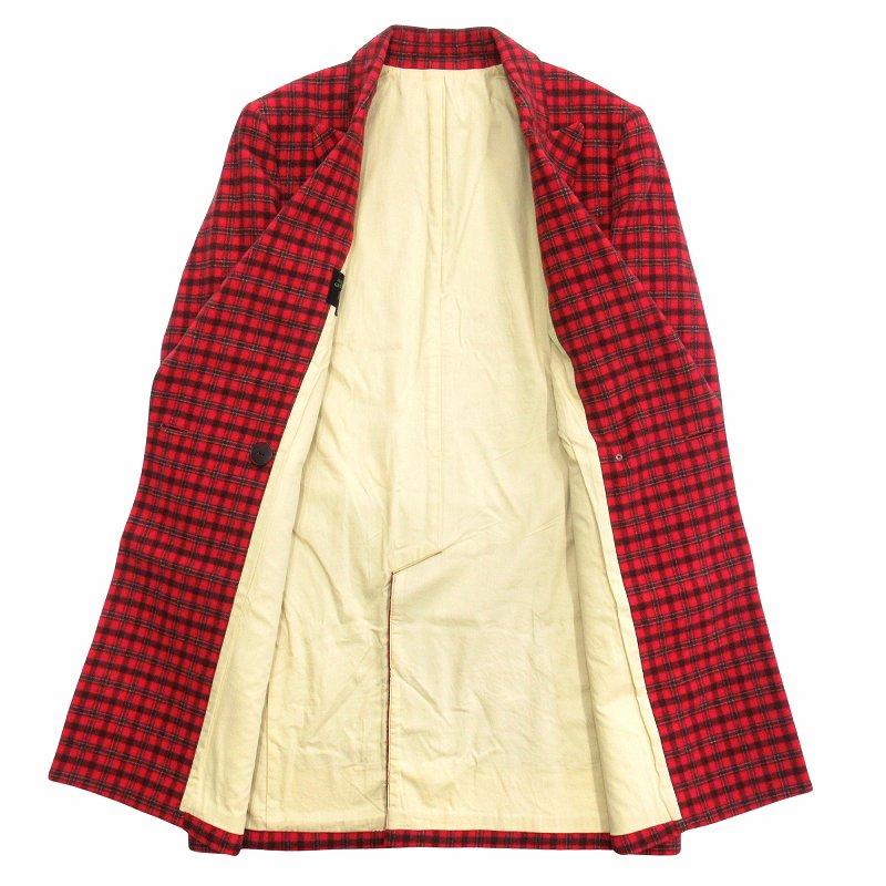 美品 99aw ジャンポールゴルチエ ファム チェック ダブルブレスト