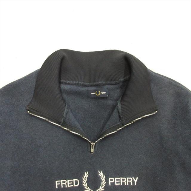 FRED PERRY（フレッドペリー） 美品 ハーフジップ プルオーバー Half 