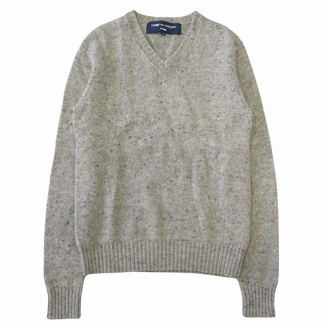 美品】 コムデギャルソン オム ジョンスメドレー Vネックニット セーター S