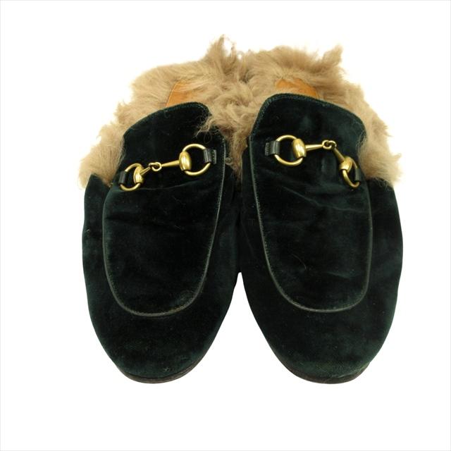 GUCCI（グッチ） プリンスタウン ラムファー スリッパ サンダル 