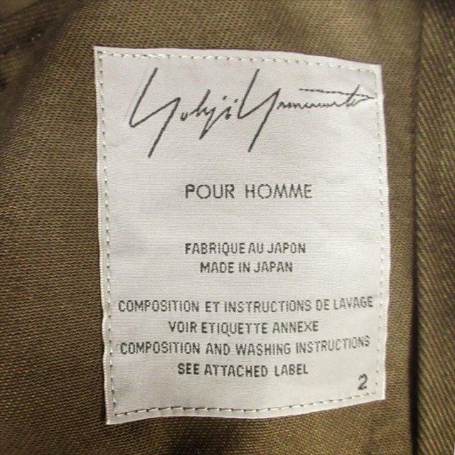 美品 16aw ヨウジヤマモトプールオム YOHJI YAMAMOTO POUR HOMME