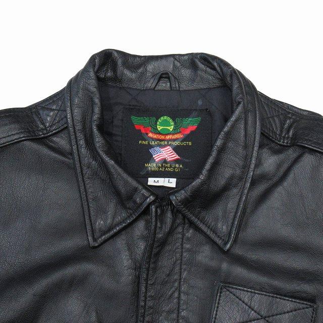 ペローネ PERRONE Aviation Apparel A-2 フライト レザー ジャケット