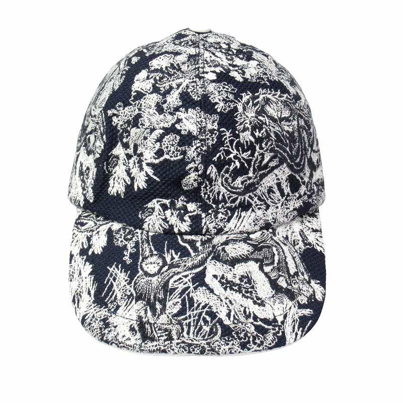 【中古】未使用品 22aw クリスチャンディオール トワル ド ジュイ ソヴァージュ キャップ 