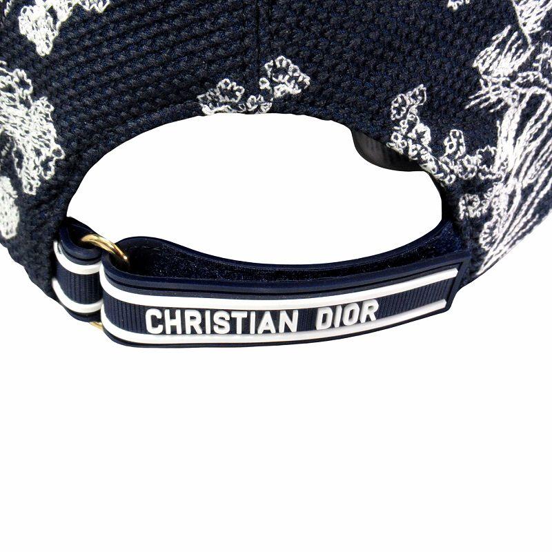 【中古】未使用品 22aw クリスチャンディオール トワル ド ジュイ ソヴァージュ キャップ 