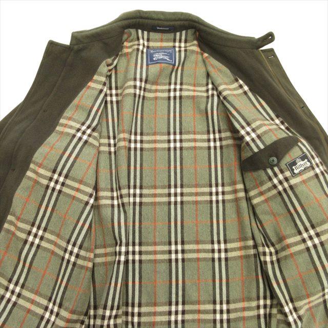 バーバリーズ Burberrys 90's ウール カシミヤ メルトン ステンカラー