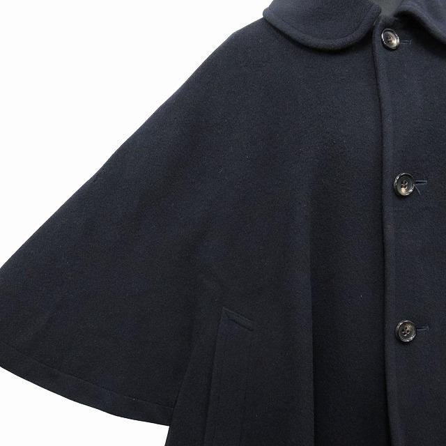 89AW コムデギャルソン COMME des GARCONS ウール ポンチョ