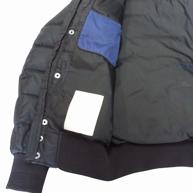 ガス GAS ナイロン ダウン ジャケット コート ブルゾン Wジップ リブ 