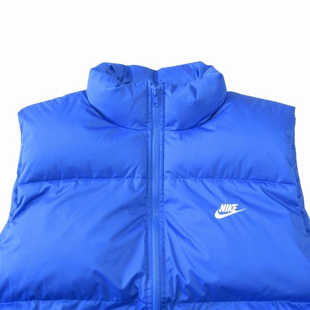 NIKE / M CLUB PUFFER VEST/中綿ベスト/M/ポリエステル/BLU/FB7374-480/タグ付き NIKE ナイキ 