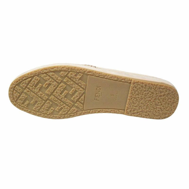 FENDI（フェンディ） 未使用品 23ss FENDI FFロゴ オーロック モカシン