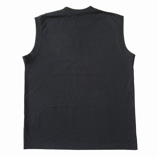 JOHN LAWRENCE SULLIVAN - ジョンローレンスサリバン AFTER DARK スリーブレス Tシャツ ブラック セール】'AFTER DARK' PRINTED SLEEVELESS TEE（Tシャツ