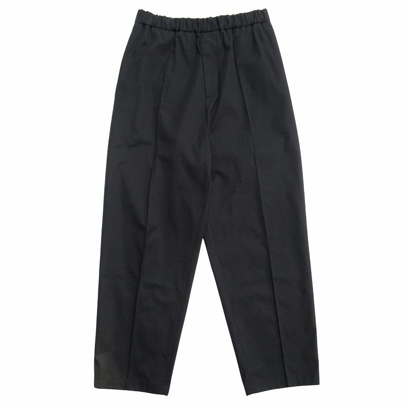 ジルサンダー*46*スラックス/ブラックイージーパンツ*JILSANDER*黒 ジルサンダー*46*ブラックイージーパンツ/スラックス*JILSANDER*黒