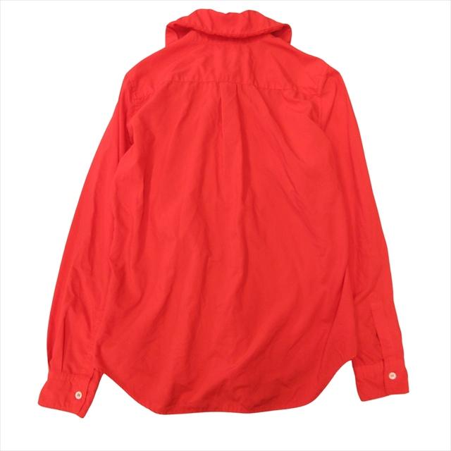 18ss コムデギャルソン フリル ラウンドカラー シャツ ブラウス 18ss コムデギャルソン COMME des GARCONS フリル ラウンドカラー