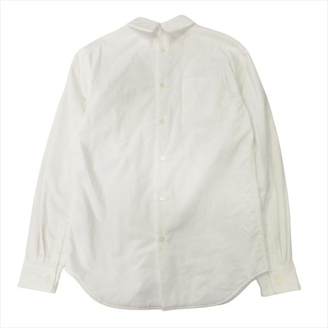 AD2016 丸襟ブラウス ラウンドカラー 白 AD2016 archive 丸襟半袖