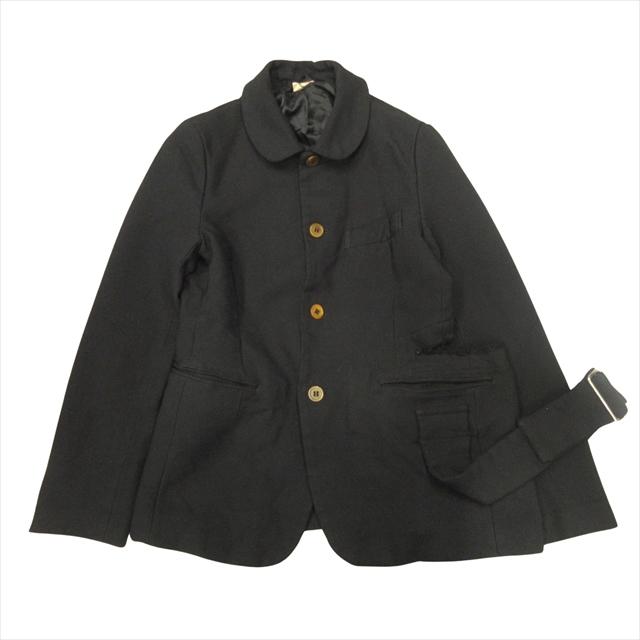 16aw コムデギャルソン COMME des GARCONS ポリ縮絨 カットオフ