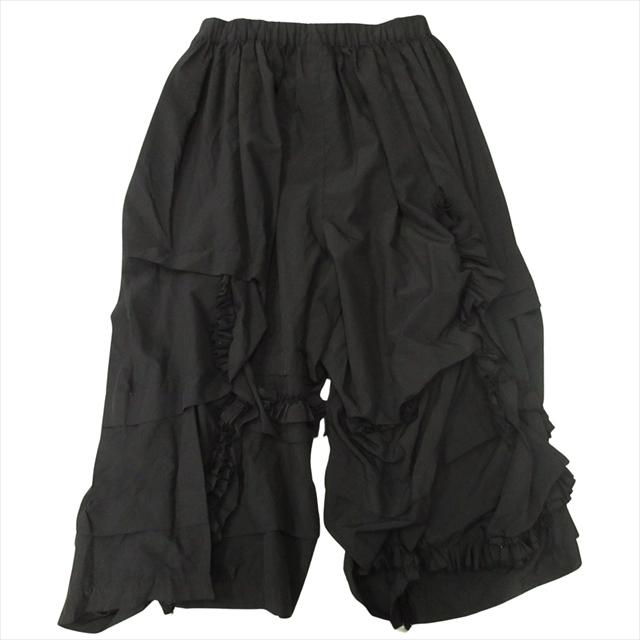 コムコム コムデギャルソン 変形 ワイド サルエルパンツ イージーパンツ XS