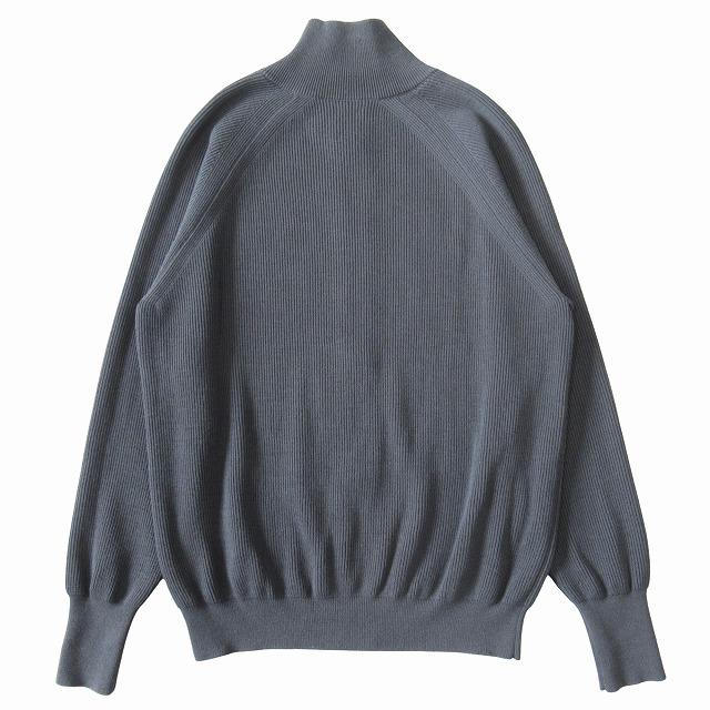 22AW バトナー BATONER HYPER TWIST WOOL RIB DRIVERS KNIT ハイパー