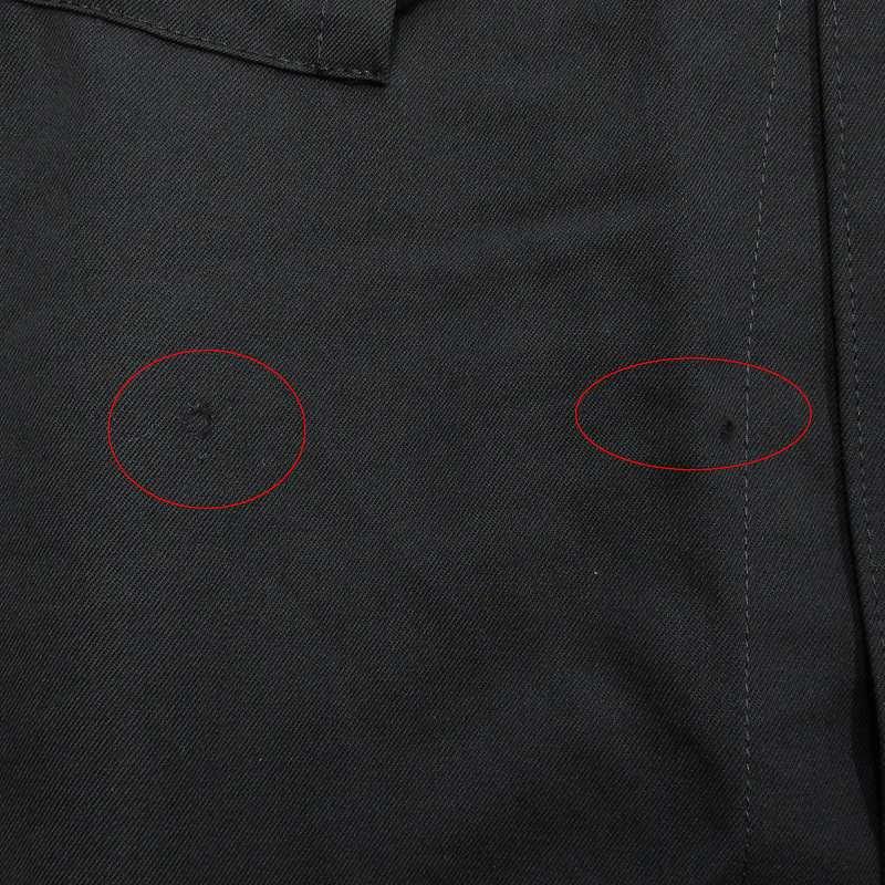 Y's　ワイズ　ヨウジヤマモト (3) ノースリーブニット　ハーフボタン　黒 Y's ワイズ ヨウジヤマモト (3) ノースリーブニット ハーフボタン 黒