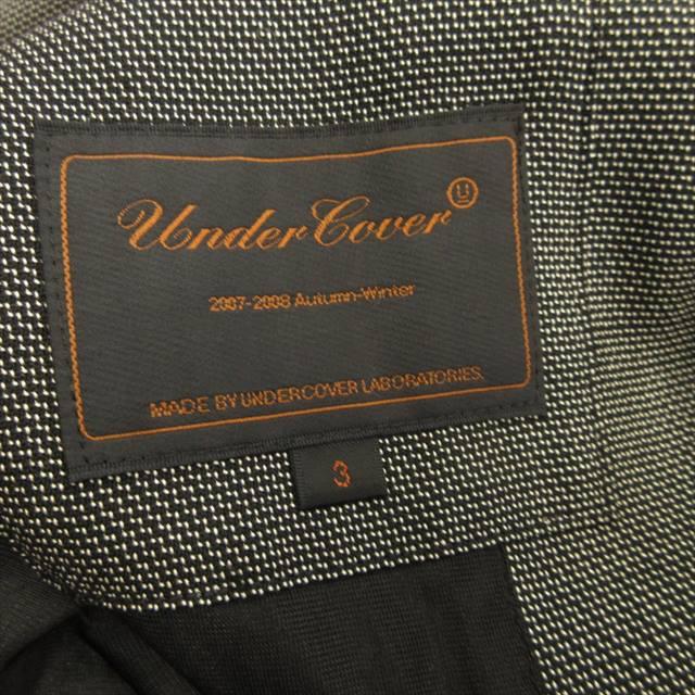 UNDERCOVER☆07-08AW☆シースルー×ニット☆ニットとハイテク期無題 