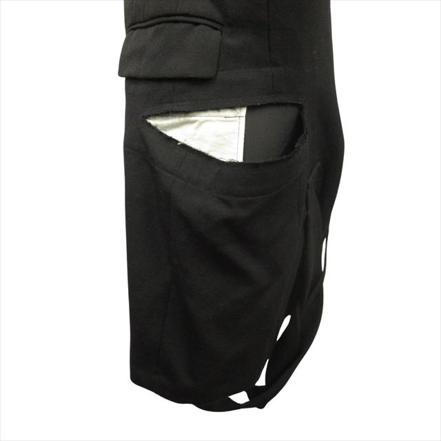 美品 16aw コムデギャルソン COMME des GARCONS ベルテッド チェスター