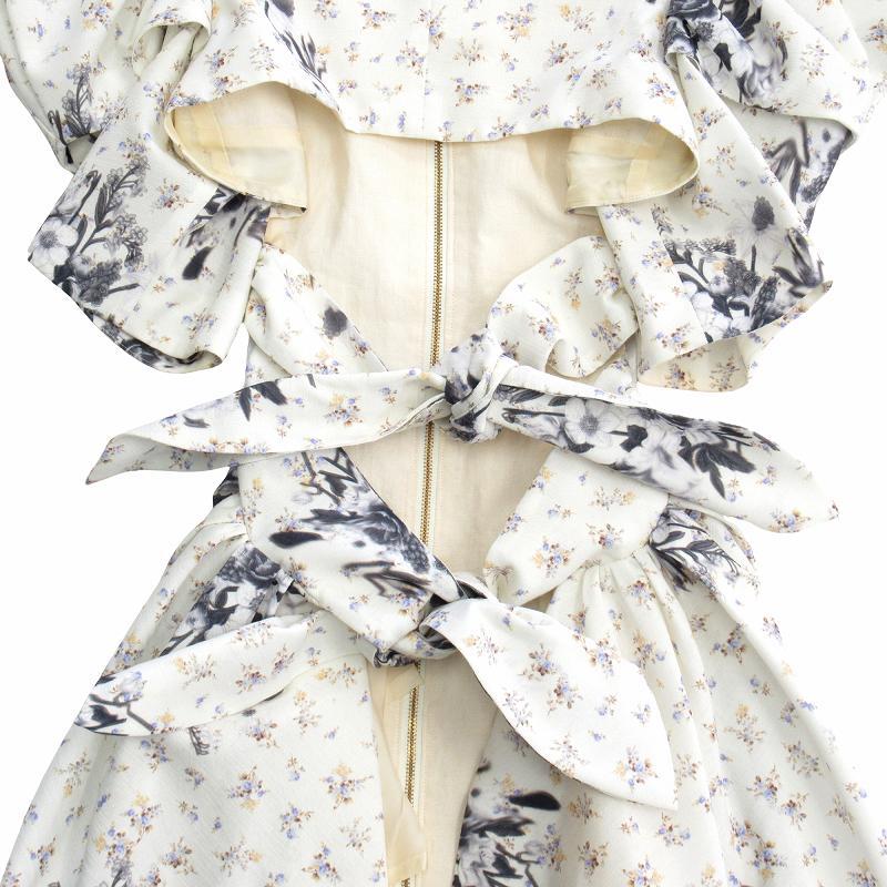 美品 21ss アキコアオキ AKIKOAOKI マリア Maria パフスリーブ 