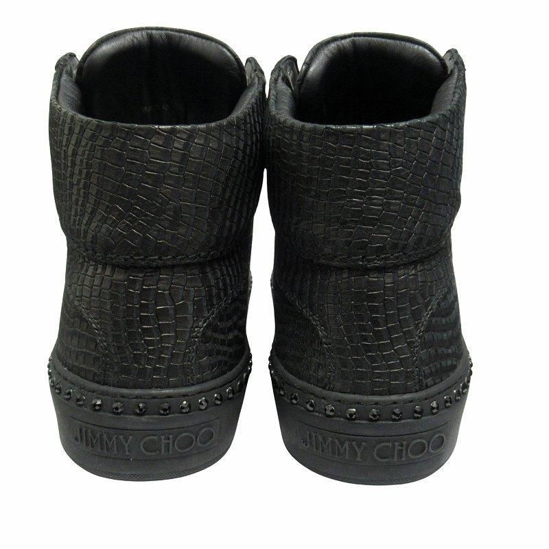 JIMMY CHOO ARGYLE アーガイル クロコ型押し スニーカー
