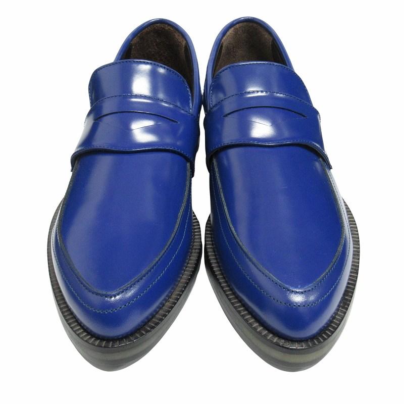 未使用品 ジミーチュウ JIMMY CHOO ポインテッドトゥ レザー コイン