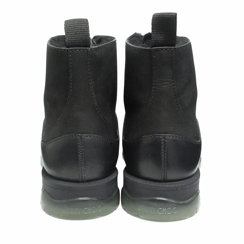 未使用品 ジミーチュウ JIMMY CHOO ボールドウィン バケッタ レザー