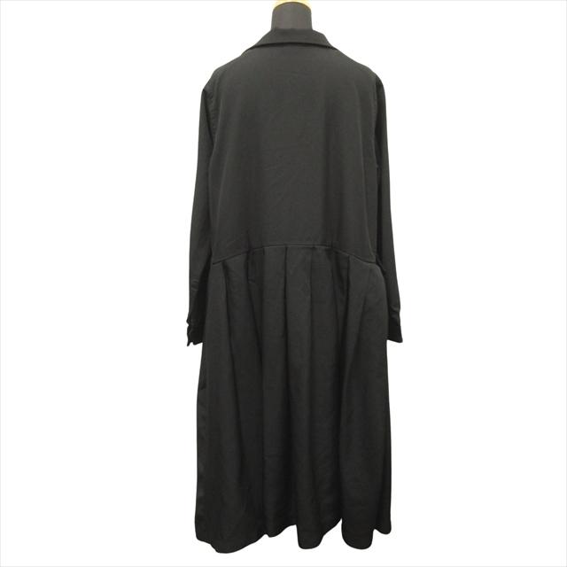 15aw コムデギャルソン COMME des GARCONS ポリ縮絨 フロントオープン 