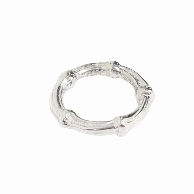 【TIFFANY&Co】鏡面仕上げ　バンブーリング　10号　希少　廃盤 TIFFANY&Co】鏡面仕上げ バンブーリング 10号 希少 廃盤 2025年最新