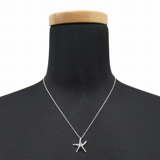 美品】Tiffany ティファニー スターフィッシュ ネックレス SV925
