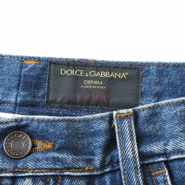 DOLCE&GABBANA 美品 17AW ドルチェ&ガッバーナ ドルガバ LOOSE