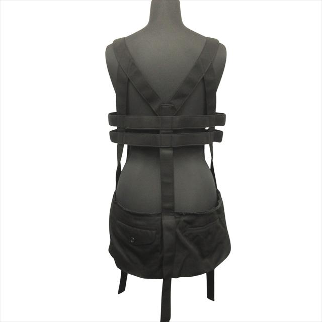 【中古】美品 14ss コムデギャルソン COMME des GARCONS ボンテージ ジャンパー スカート ワンピース ドレス 美品 14ss コムデギャルソン COMME des GARCONS ボンテージ ジャンパー