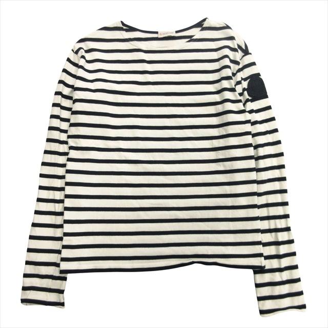 MONCLER モンクレール バスクシャツ ボーダー ロング Tシャツ